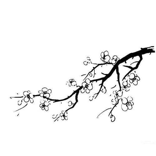 梅花青短怎么画截图