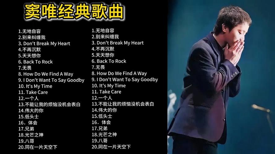 窦唯最火歌全集截图