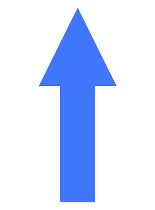 发短信显示蓝色箭头