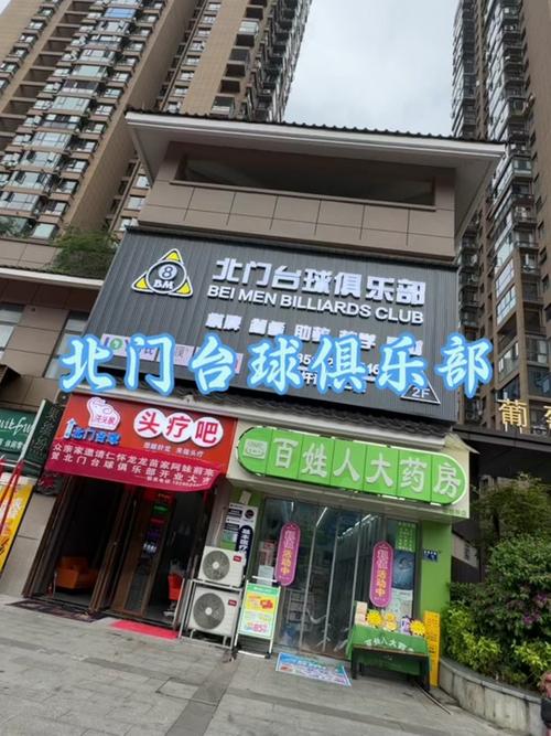 台球俱乐部门头照片