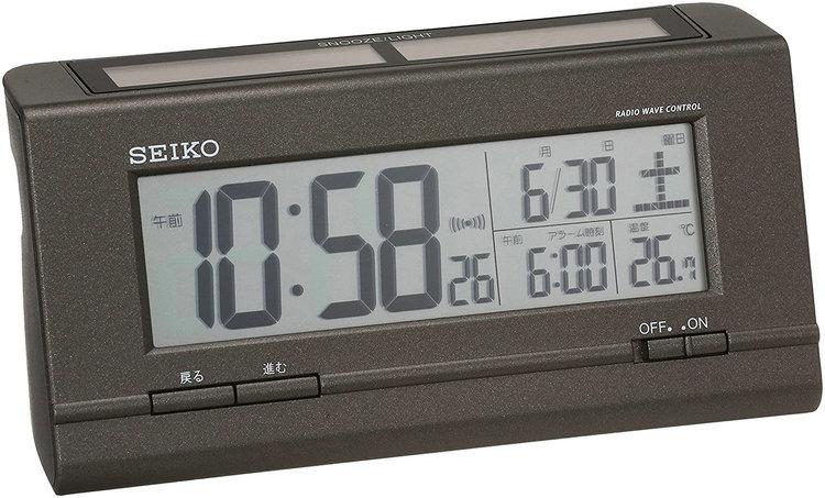 seiko电波钟怎么调时间