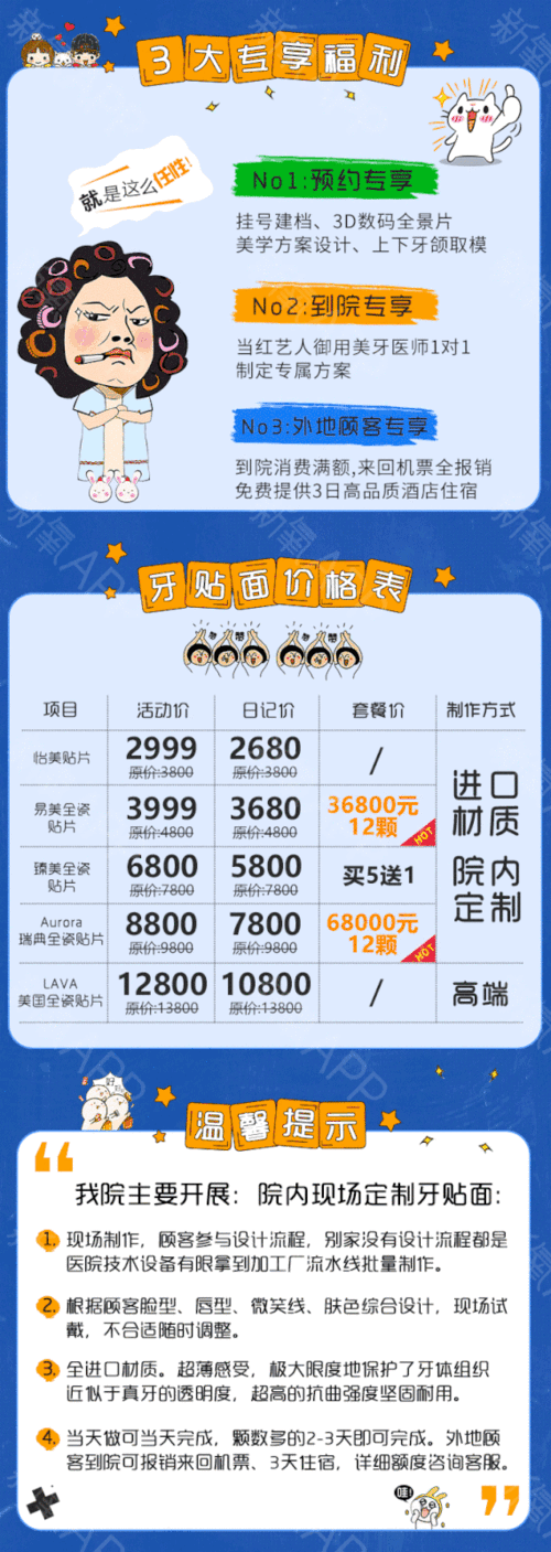 牙齿贴面需要多少钱