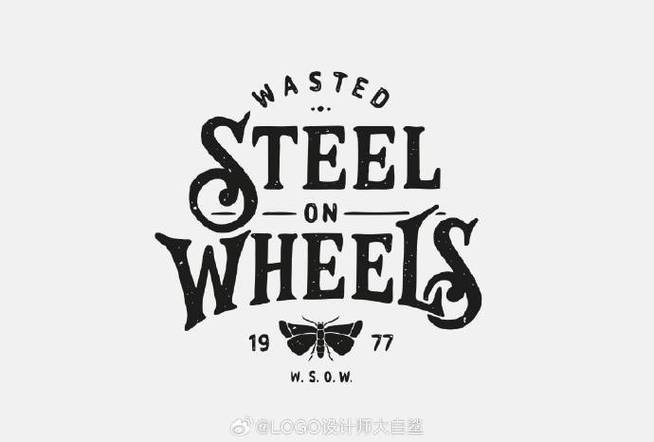 英文设计logo