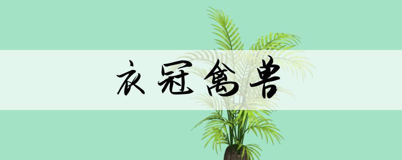 《他是衣冠禽兽》温若结局