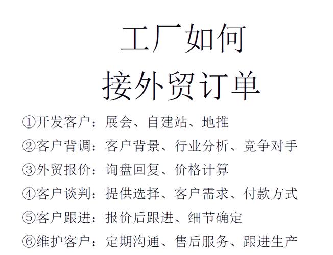 接服装订单