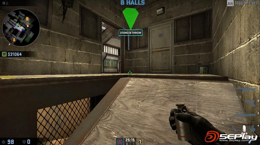 csgo左右键一起扔投掷物会怎样
