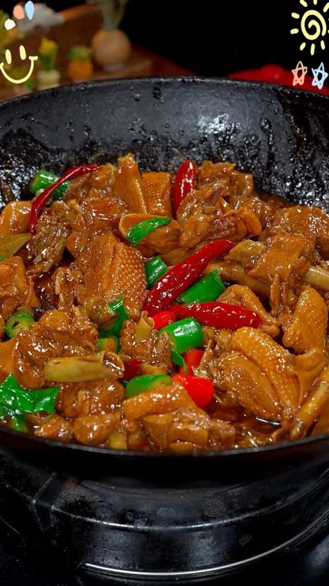 黄焖鸭必放四种香料