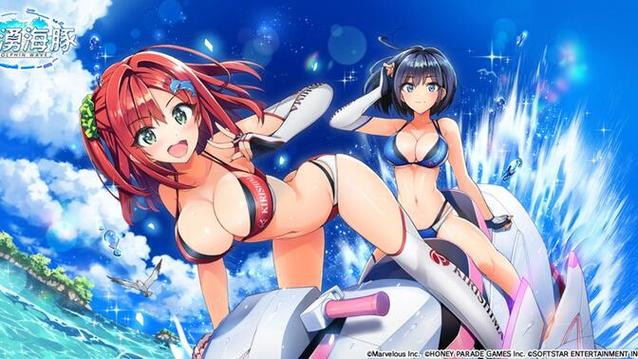 汹涌海豚女角色展示