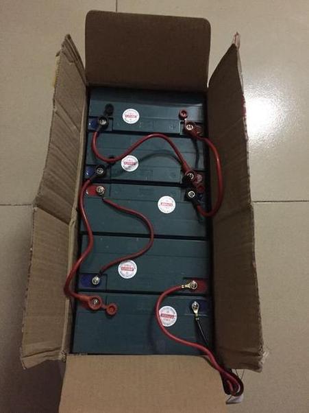 5个12v电瓶串联60v图
