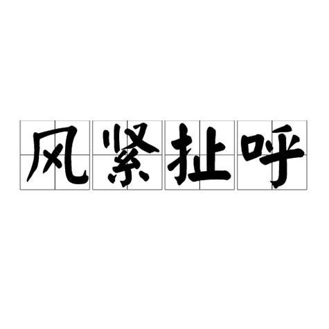 风紧扯呼黑话大全