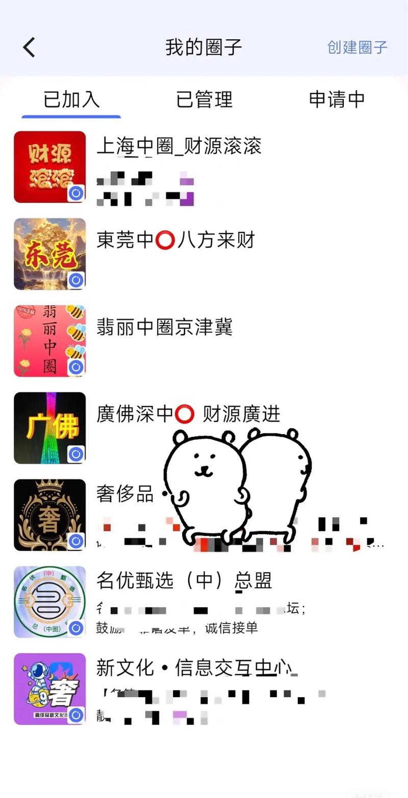 星聊我的圈子