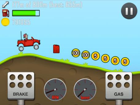 hill climb 攻略