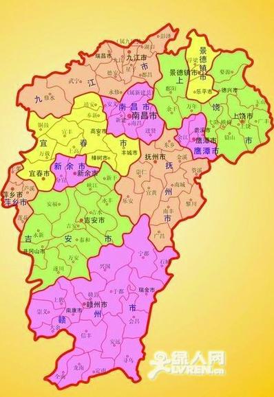 景德镇地区地图全图高清版