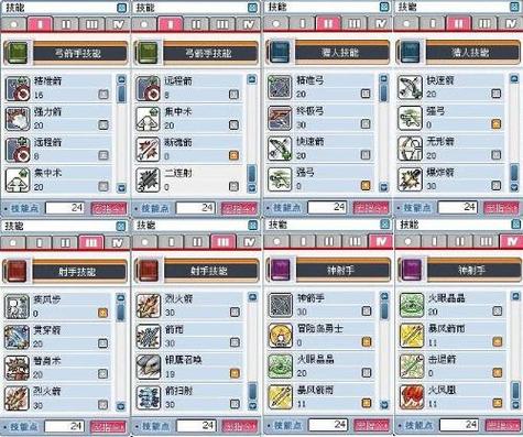 冒险岛弓箭手转职哪个职业好图标