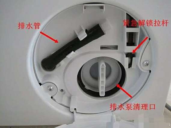 洗衣机排水阀如何拆卸图标