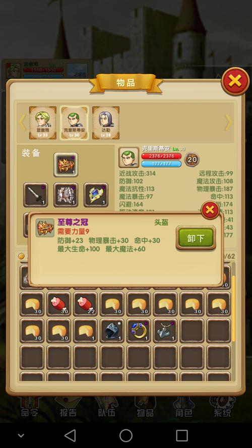 征服之刃全物品