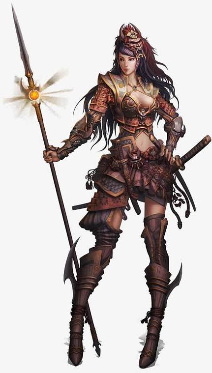女战士的枪战游戏