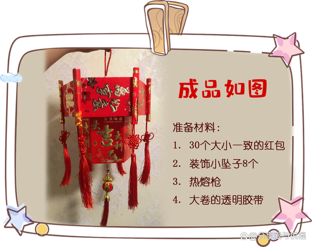 六角灯笼制作视频教程