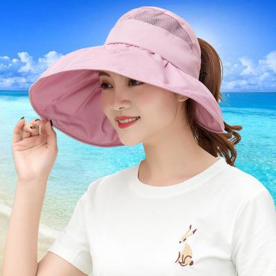遮阳帽女士户外防晒帽子