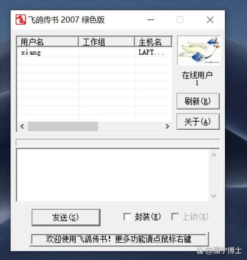 电脑飞鸽传书
