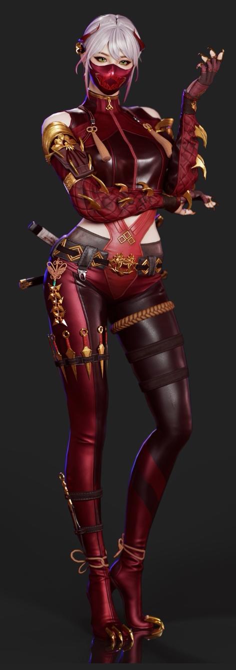 cf中的美女角色