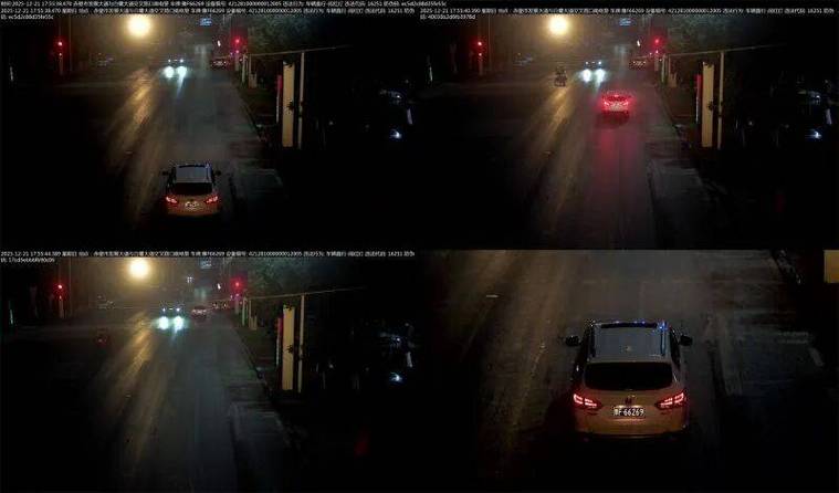 晚上闯红灯摄像头没闪