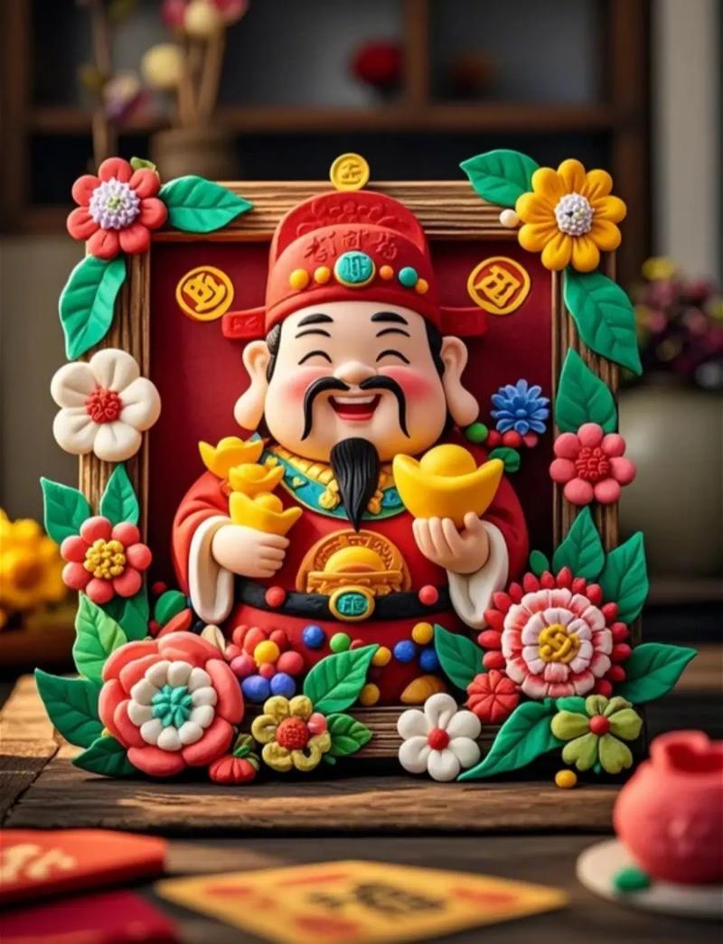 财源滚滚的粘法缩略图