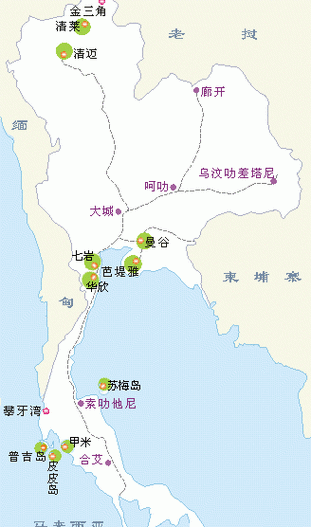 海鸥泰国中文地图最新版本亮点
