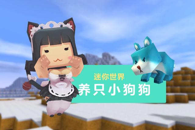 迷你世界里面怎么驯服狗