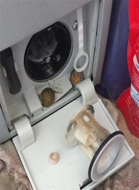 海尔滚筒洗衣机进水阀堵塞怎么清理