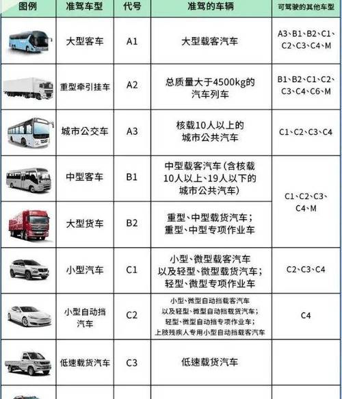c1驾驶证准驾车型缩略图