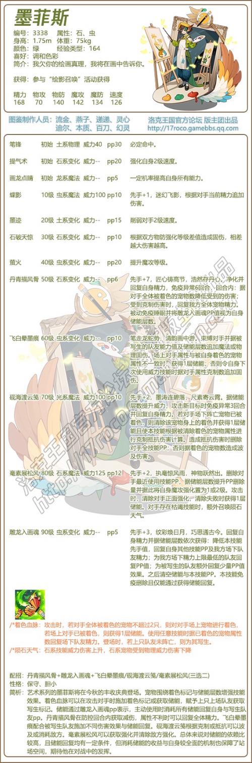 洛克王国宠物性格表游戏截图