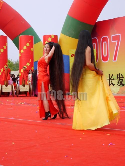 超长发女沈淑香是朝鲜族吗
