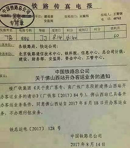 传真号举例10个