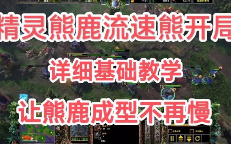 暗夜精灵熊鹿流
