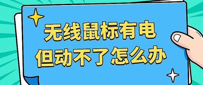 鼠标明明有电就是动不了