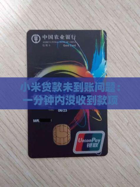 小米贷款没有借款页面