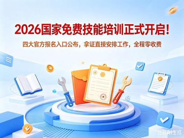 2026政府免费技能培训