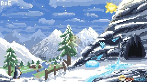 泰拉瑞亚雪地环境条件