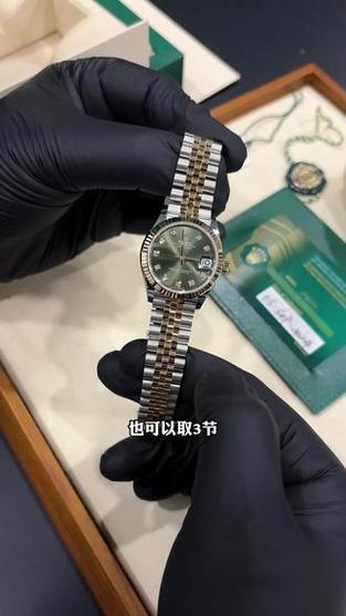 劳力士女表调时间视频