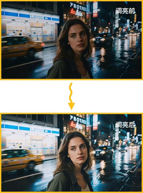 夜晚拍的视频怎么调亮截图