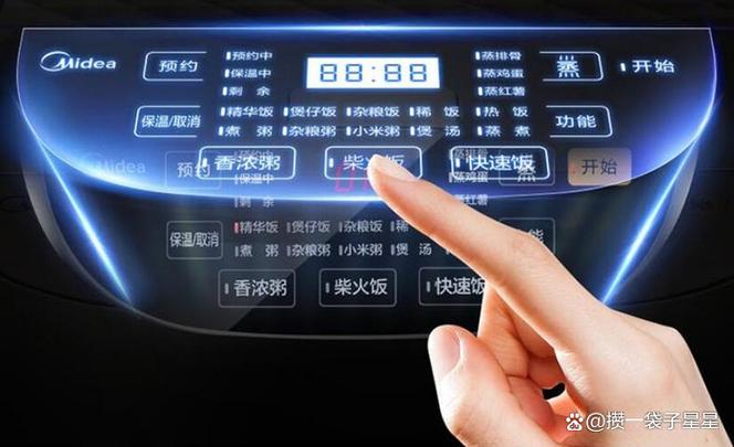 美的电饭煲出现e-怎么回事