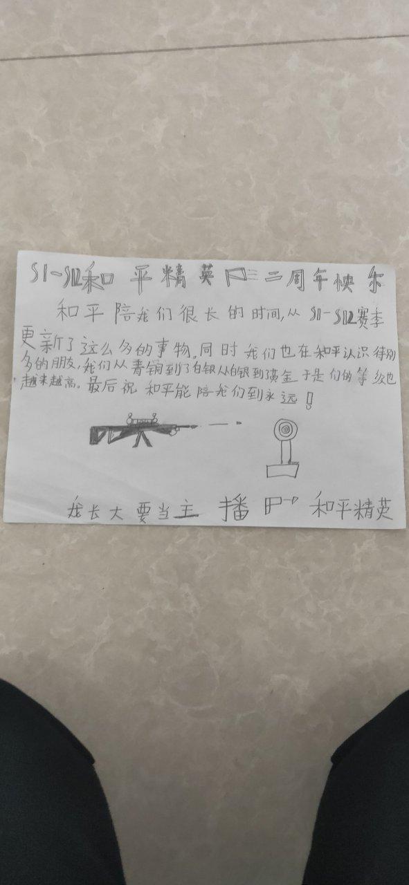和平精英名言截图