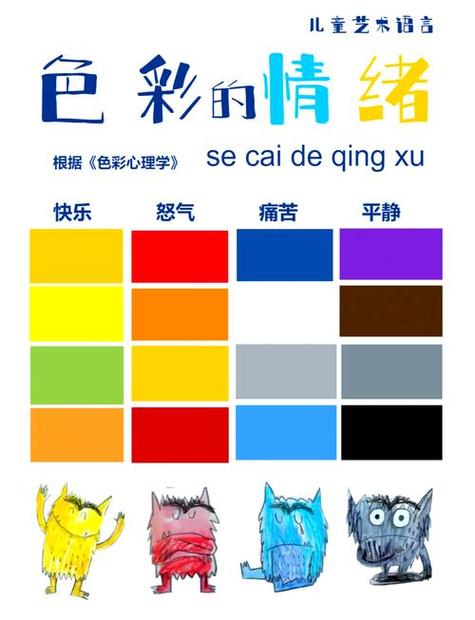 心情颜色有哪几种图标