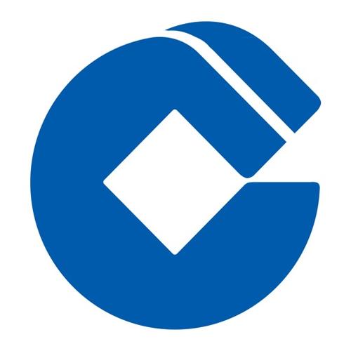 建行蓝标准色图标