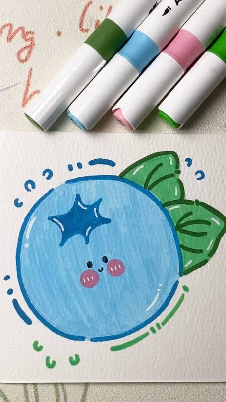 简单又好看的丙烯画截图