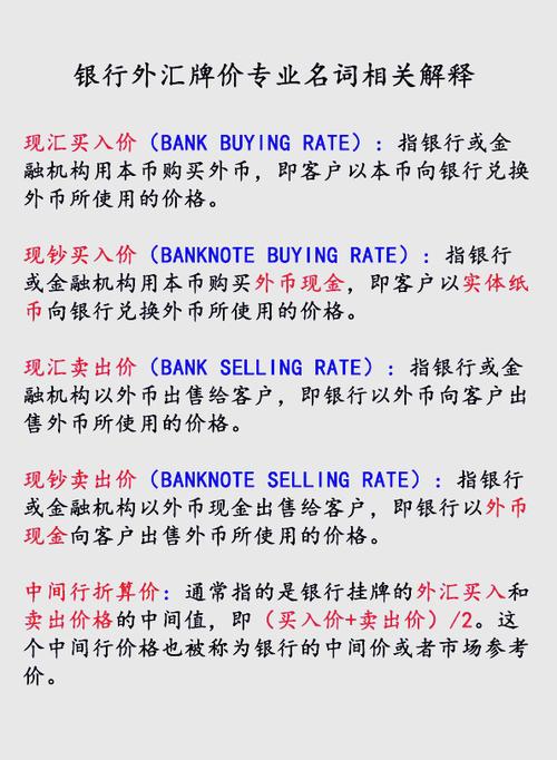 银行外汇取现规定