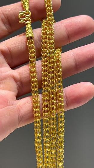 黄金项链加工过程视频图标