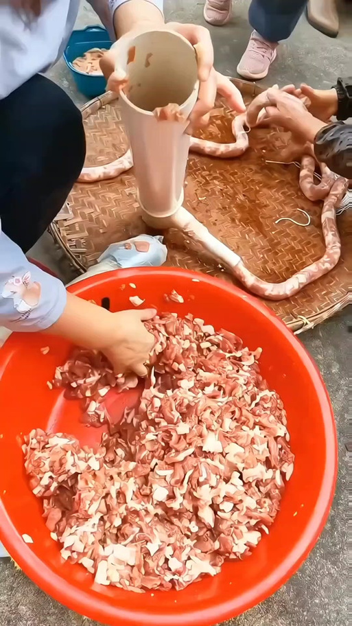 矿泉水瓶子怎么灌香肠