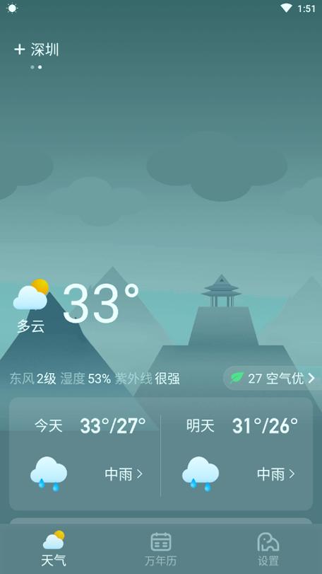自动定位本地天气下载